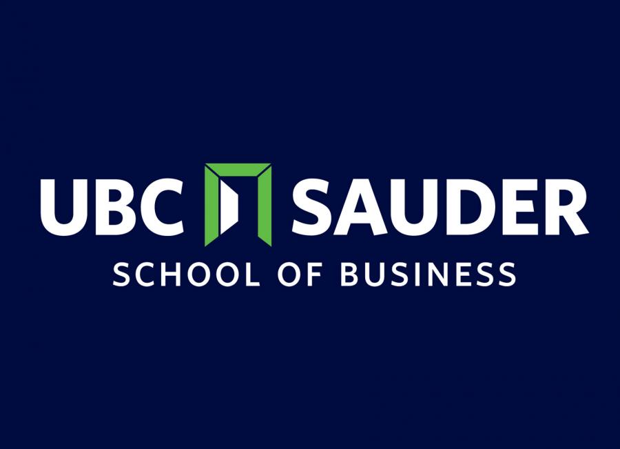 University of British Columbia Sauder School of Business Logo.