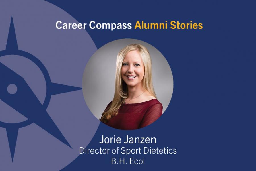 Career Compass Human Nutritional Sciences Alumni Story: Jorie Janzen, Director of Sport Dietetics, B. H. Ecol.