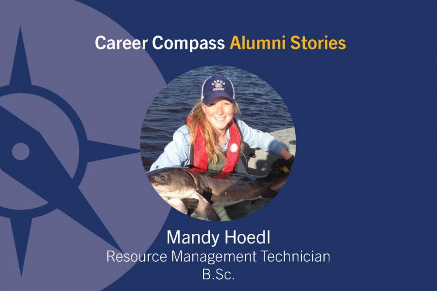 Career Compass Life Sciences Alumni Story: Mandy Hoedl, Resource Management Technician, B. Sc.
