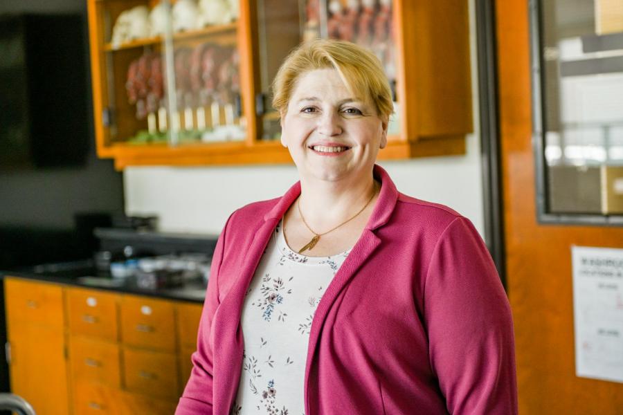 Portrait of Trina Kajtar.