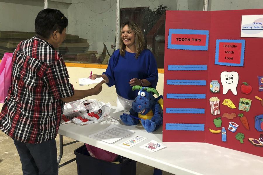 Healthy Smile Happy Child at at Pine Creek’s 2019 Health Fair