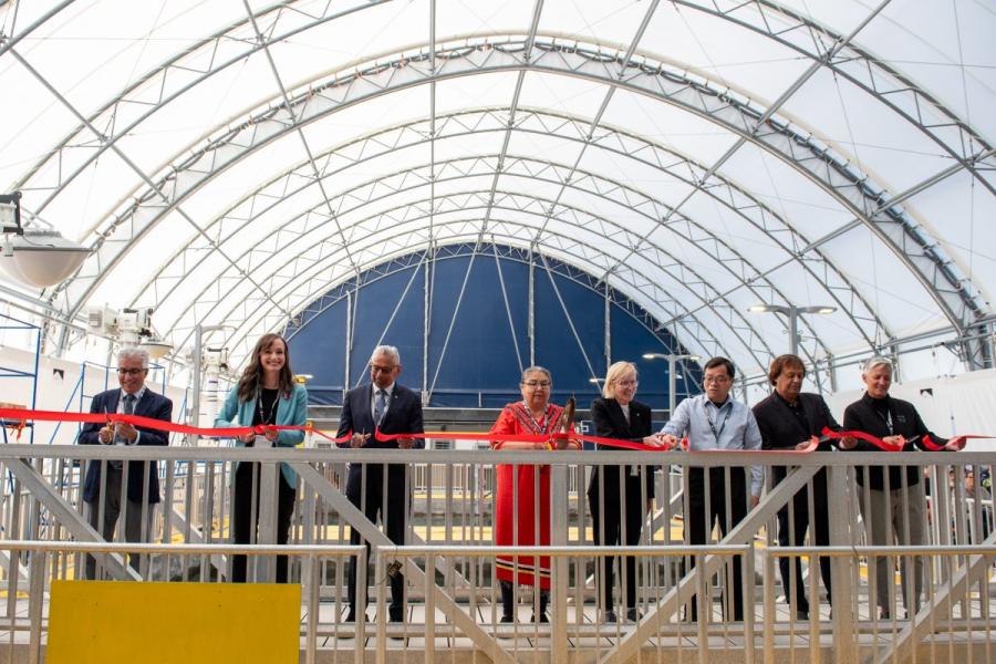 Grand opening of Churchill Marine Observatory