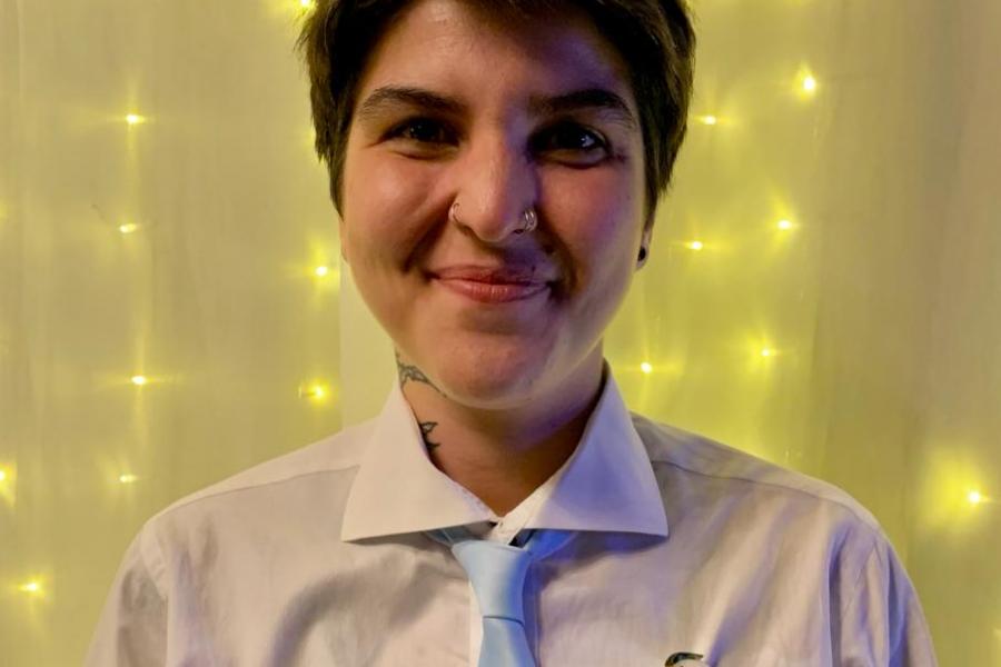 Grad student Paula Rodrigues Affonso Alves