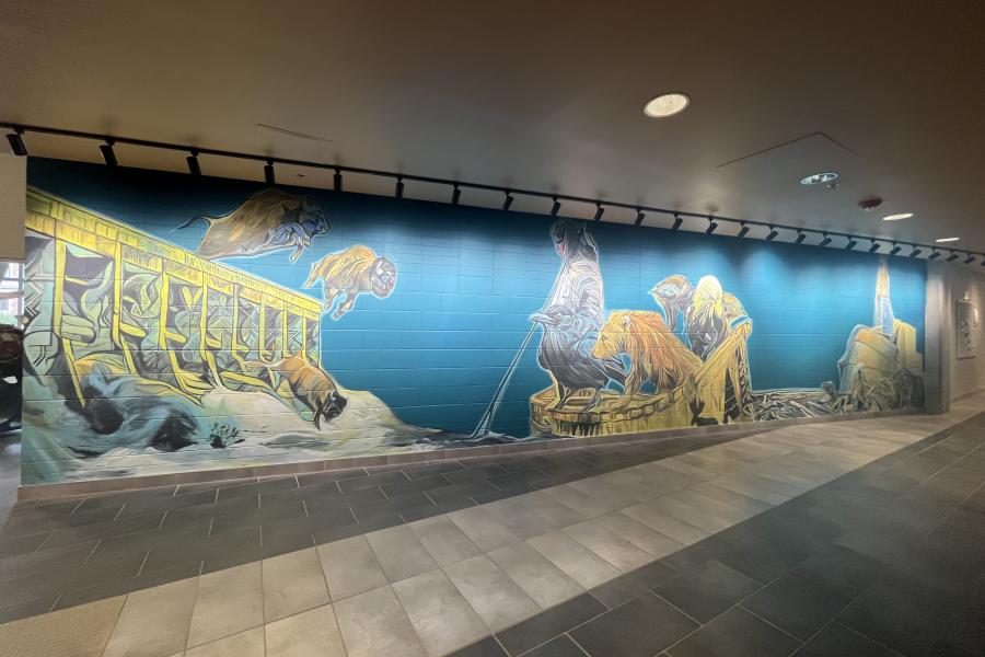 Engineering and Truth and Reconciliation Mural By Mike Valcourt