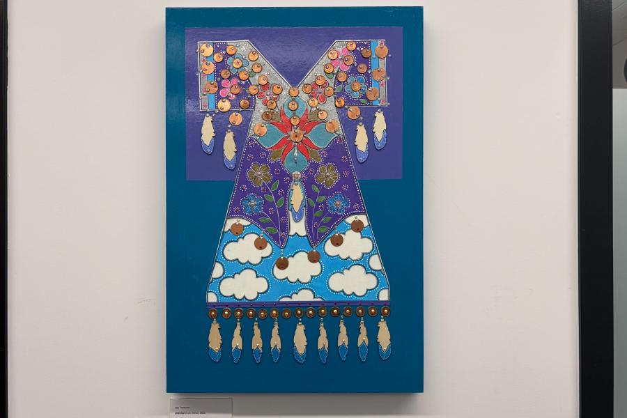  Untitled (Coin Dress) by Lita Fontaine