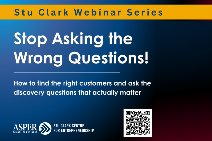 Stu Clark Webinar Series – Stop Asking the Wrong Questions!