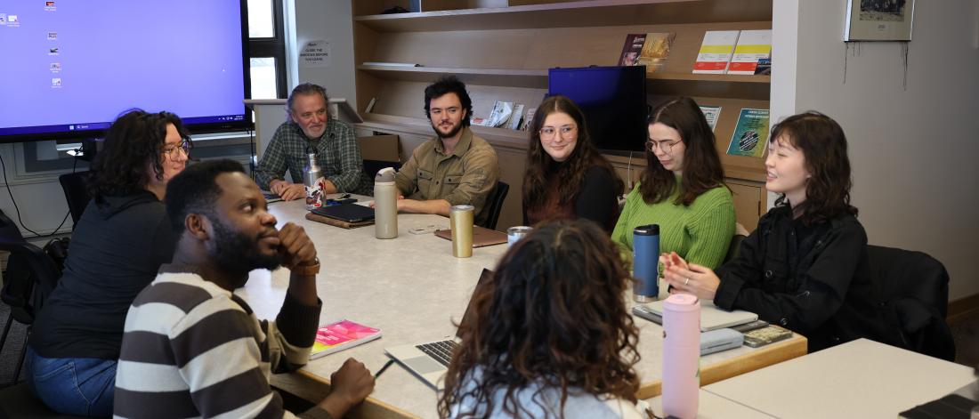 students in a classroom