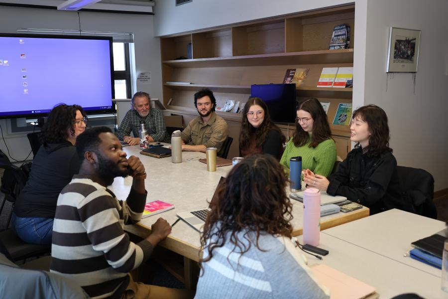 students in a classroom