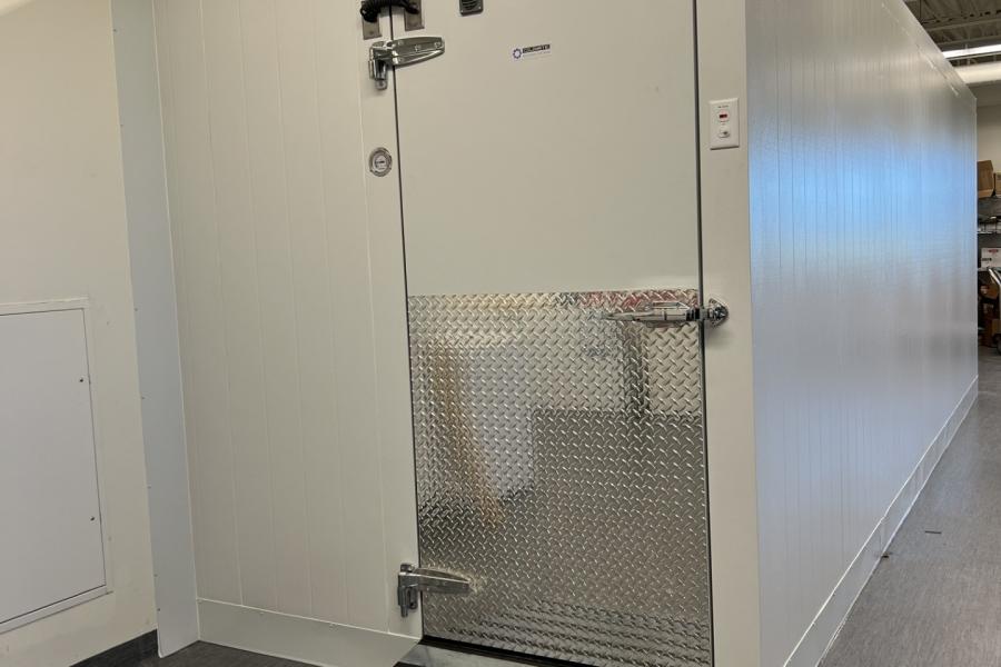 a picture of a freezer in the wallace building