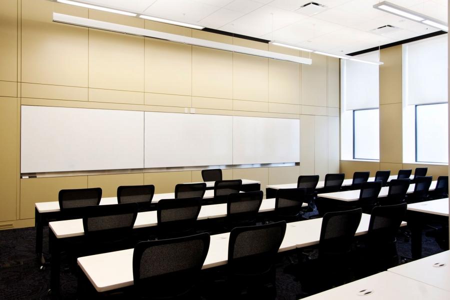 James W Burns Executive Education Centre Large Classroom.