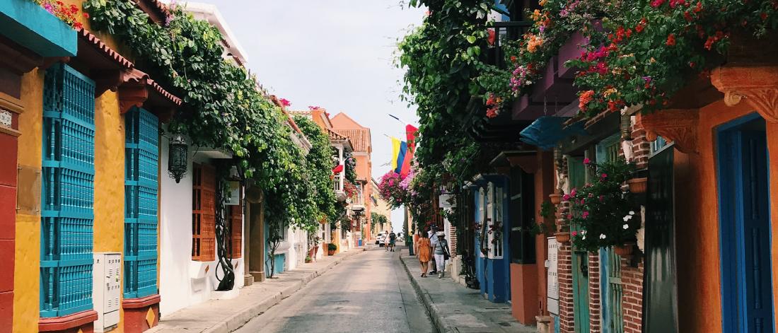 Street view in Columbia