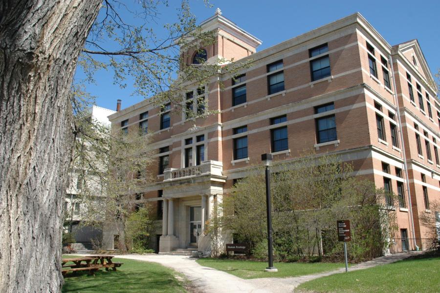 The Human Ecology building at the University of Manitoba Fort Garry campus.