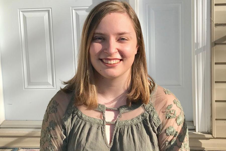Political Studies student Laura Conrad.