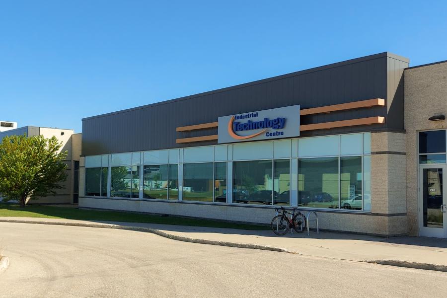 Exterior of 200 and 300, 78 Innovation Drive.