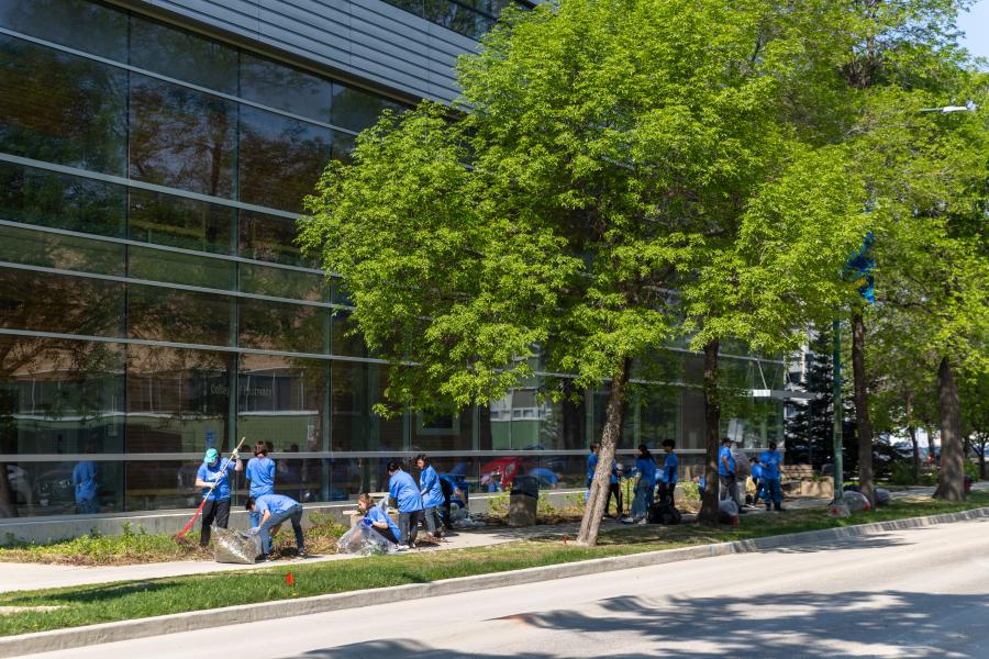 Campus Beautification Day at Bannatyne Campus 2025 Photo #12
