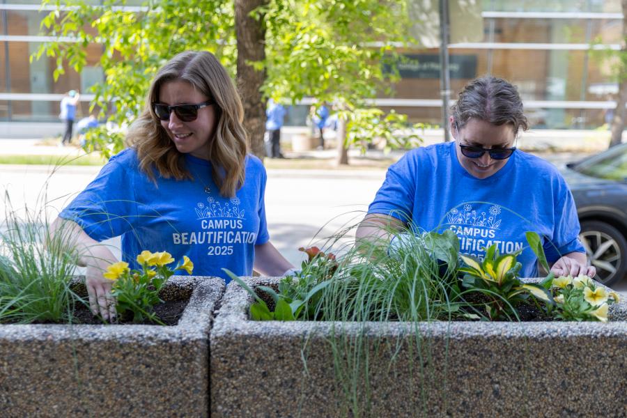 Campus Beautification Day at Bannatyne Campus 2025 Photo #13