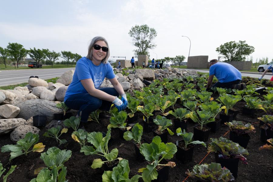 Campus Beautification Day at Fort Garry Campus 2025 Photo #18