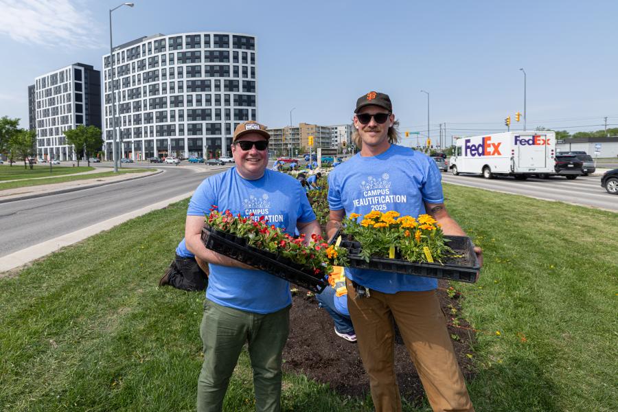 Campus Beautification Day at Fort Garry Campus 2025 Photo #20