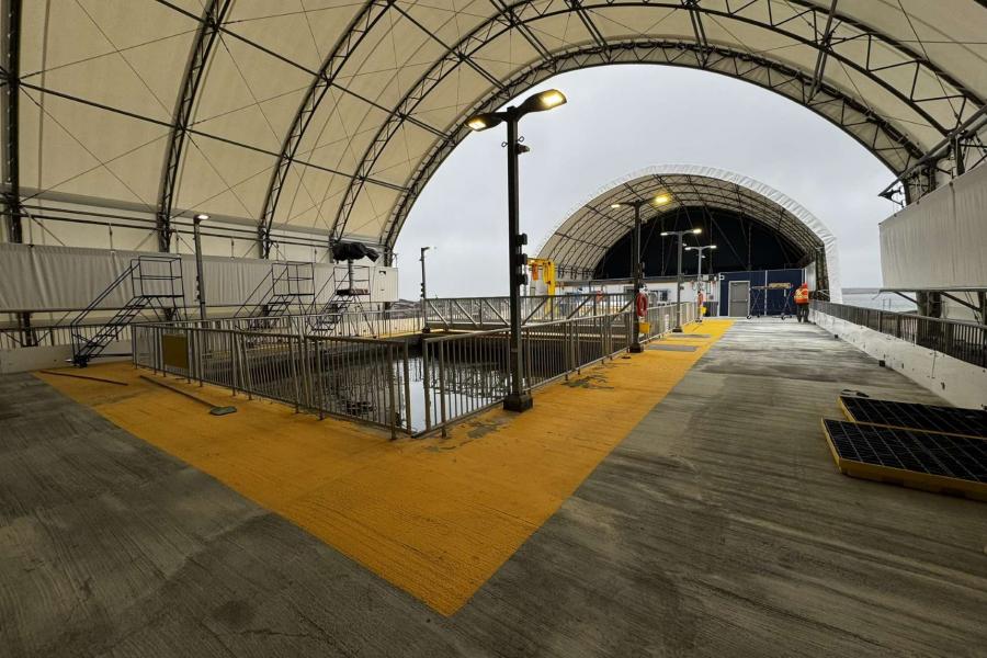 Pools at Churchill Marine Observatory. 