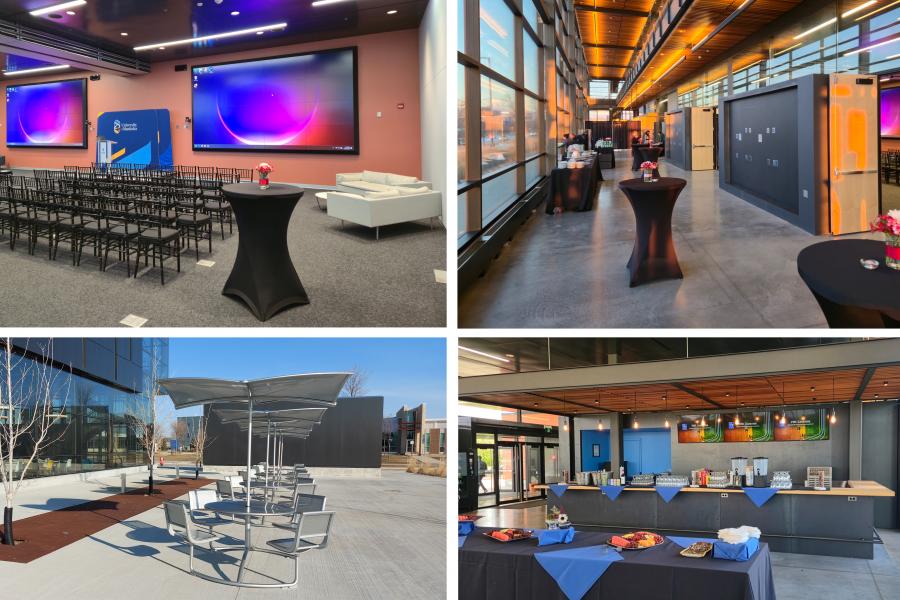 collage of images from venue