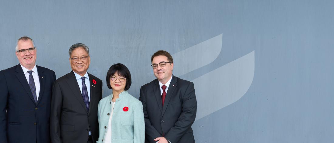 Bruno Dyck, Wayne Chiu, Eleanor Chiu, Bruno Silvestre