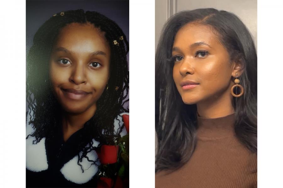 Headshots of Keza Uwitonze and Meseret Alem.