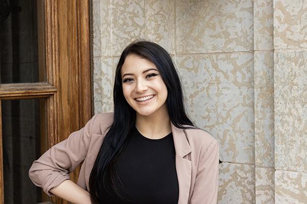 An image of Victoria Romero, UMSU Vice-President (Advocacy) and member of the University of Manitoba Board of Governors