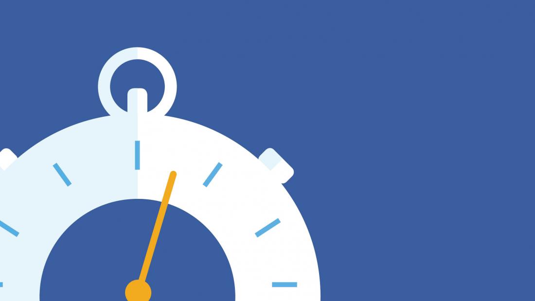 Three minute thesis clock