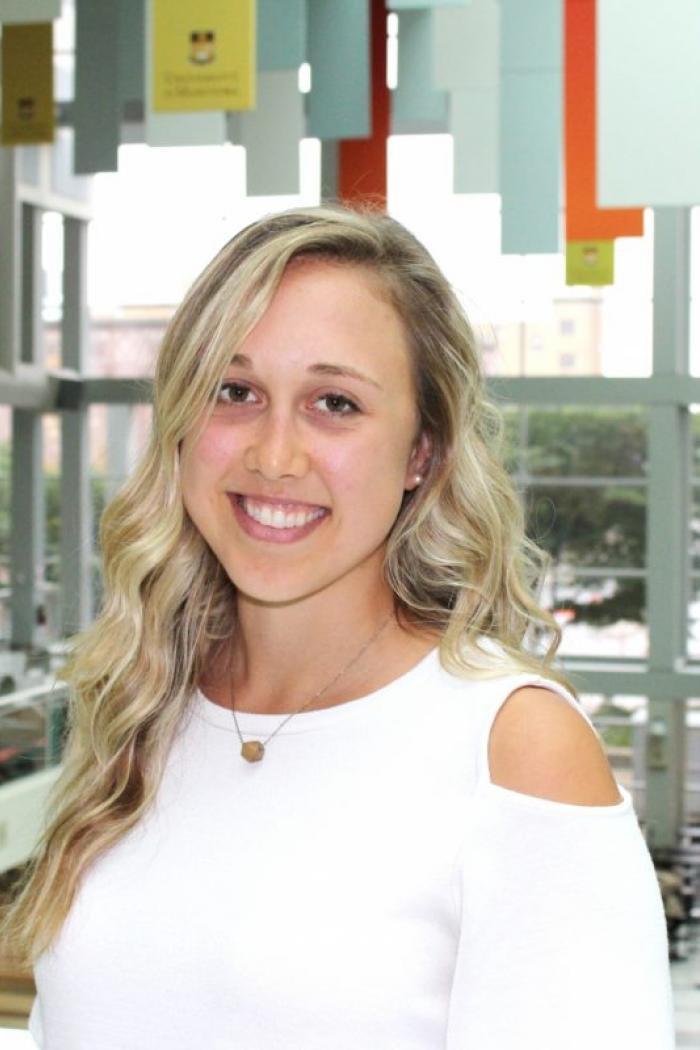 Sarah Turner, one of five of UM’s 2020 Vanier Canada Graduate Scholarship recipients