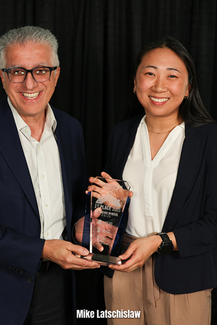 Dr. Michael Benarroch and Hannah Zhang