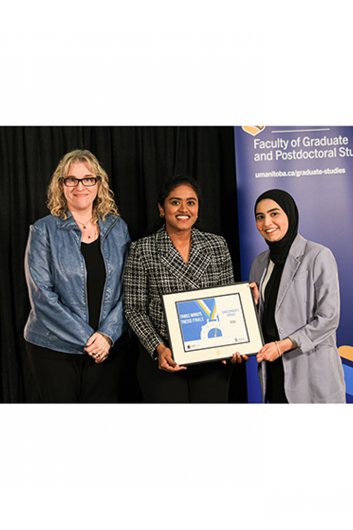 Dr. Kelley Main, Leena Regi Saleth and Sumhi Ali