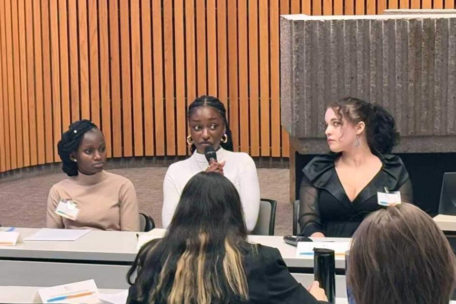 MHR students at the Research Symposium 2025