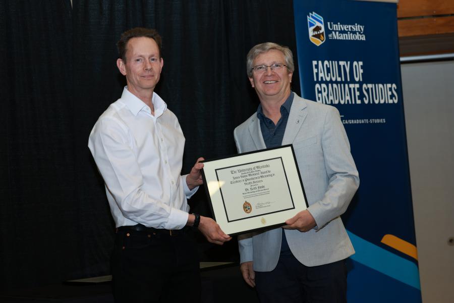 Dr. Stephen Kirkland and Dr. Keith Fowke