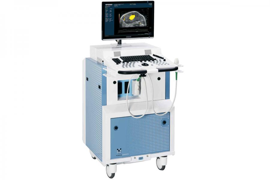A piece of equipment called the VisualSonics Vevo 2100.