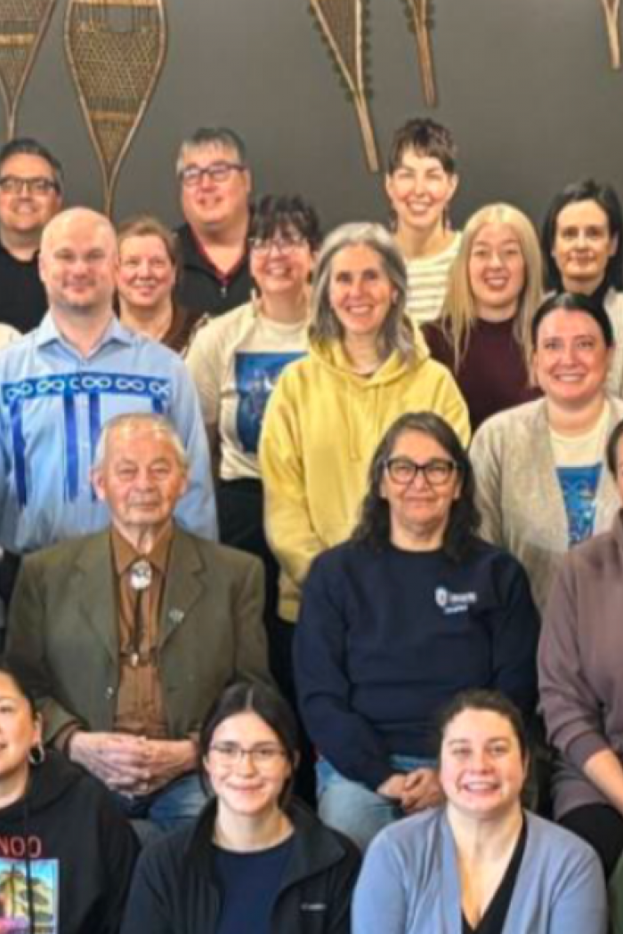 Group photo of L’offis Wiichihihwahk – Office of the Vice-President (Indigenous).