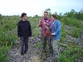 Davidson-Hunt, Smith, and Mike O'Flaherty of Taiga Institute