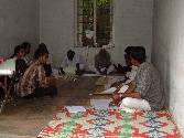 Focus group discussion with Pokkali rice land owners