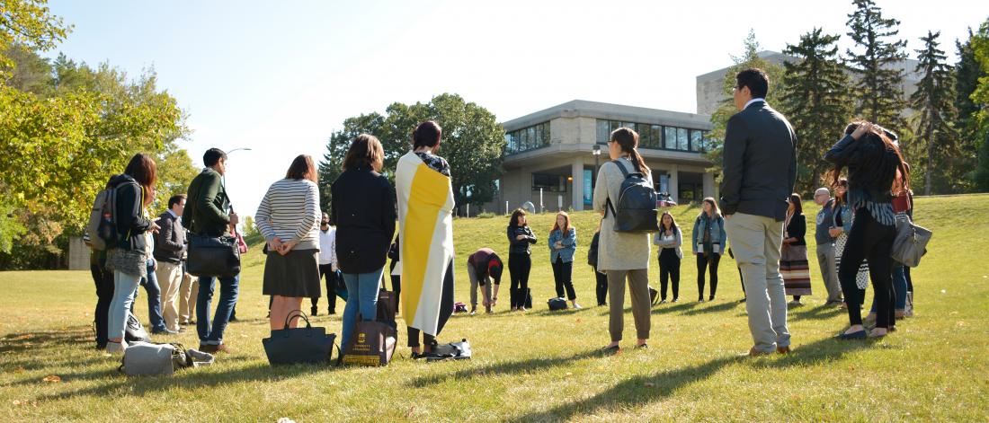 Students attending the Indigenous People and the Criminal Justice System workshop