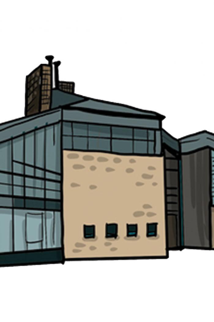 Illustration of the Agowiidiwinan Centre