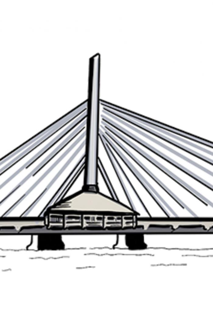 an illustration of the Esplanade Riel