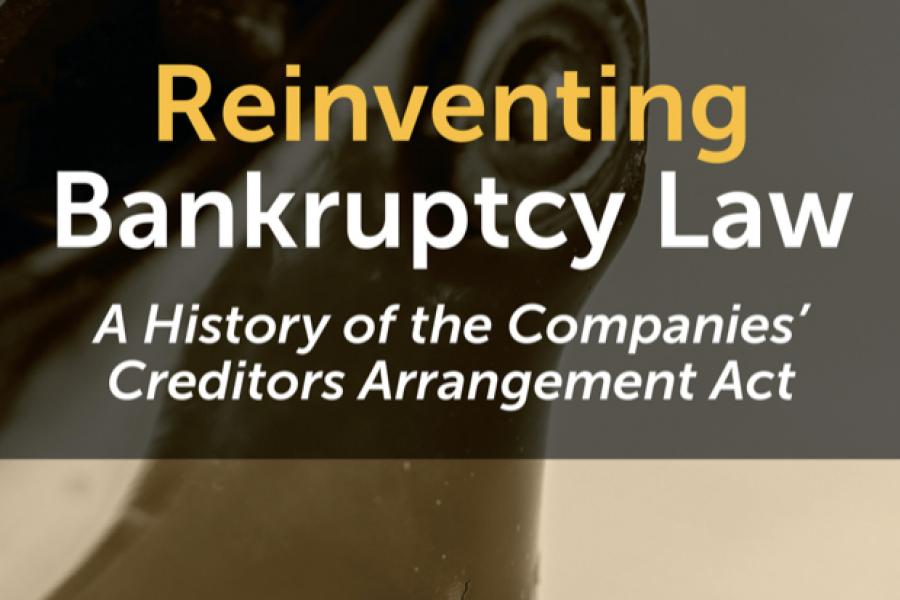 Cover image of Dr. Torrie's book Reinventing Bankruptcy Law