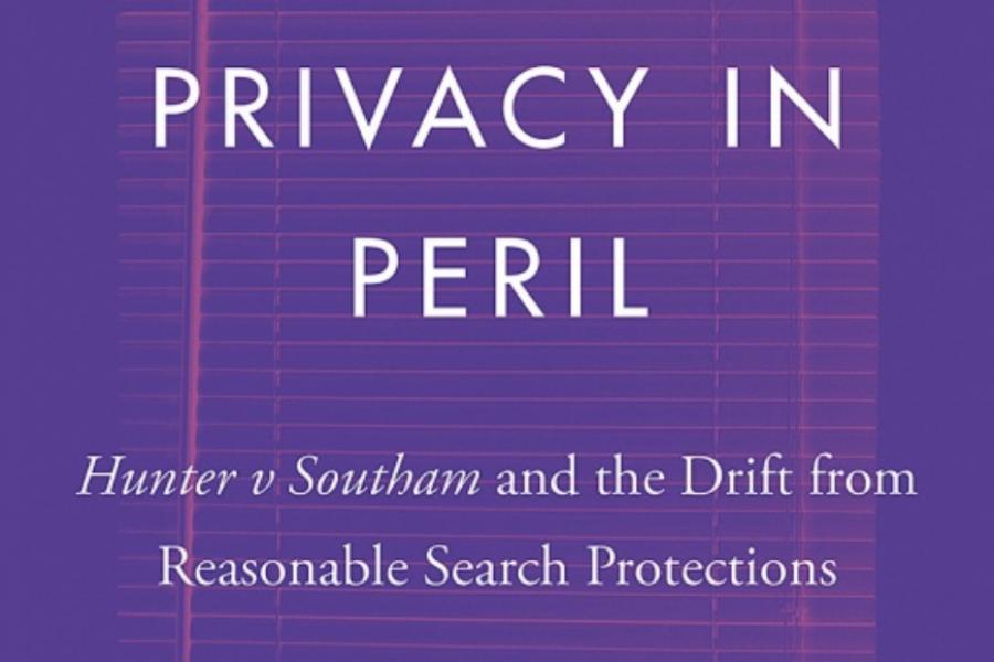 Front cover of Privacy in Peril by David Ireland and Richard Jochelson
