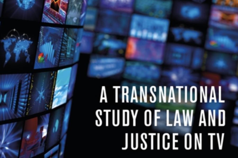 Cover image of Dr. Schulz's A Transnational Study of Law and justice on TV.