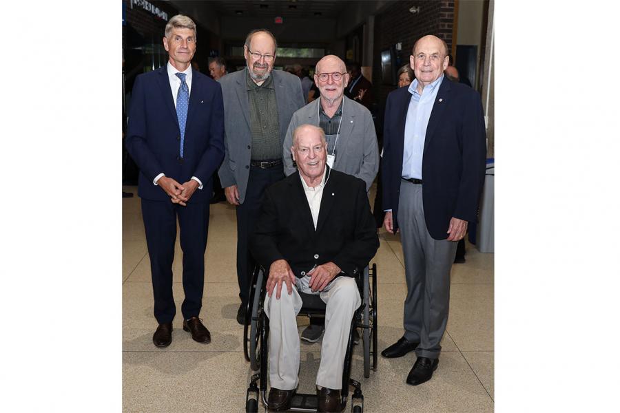 Time capsule homecoming Deans past and present
