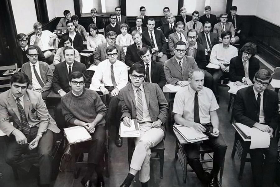 Part of First-Year law class (Class of '72)