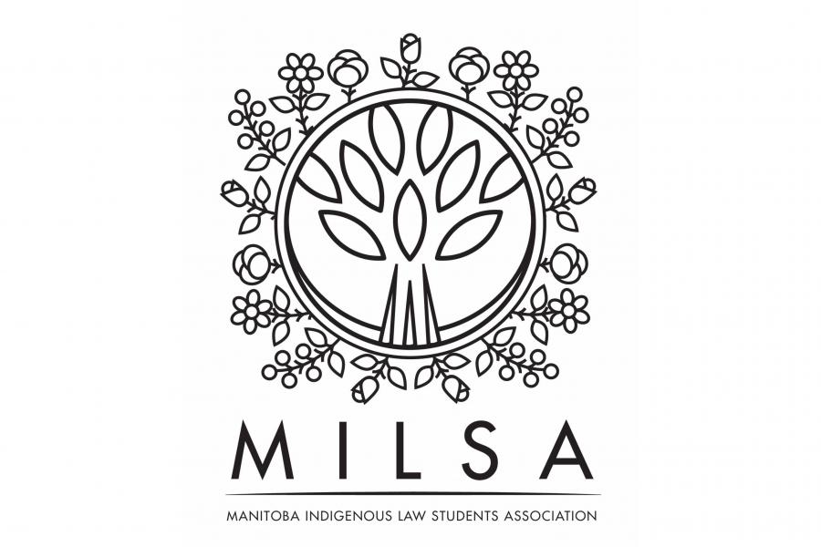 the logo of the Manitoba Indigenous Law Student Association