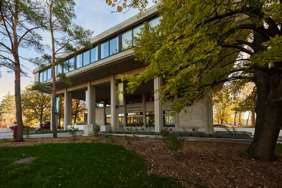 Exterior image of Robson Hall