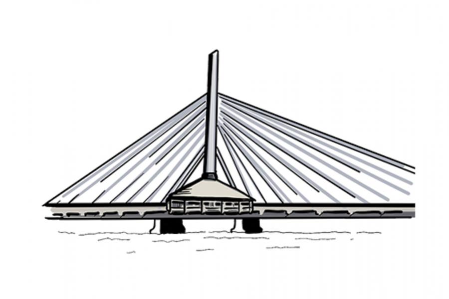 an illustration of the Esplanade Riel