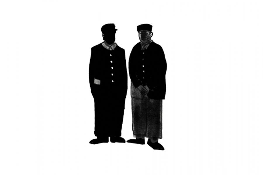 Illustration of the Black Sleeping Car Porters