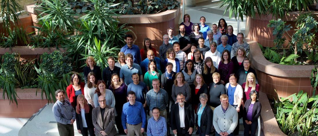 MCHP Staff in Atrium